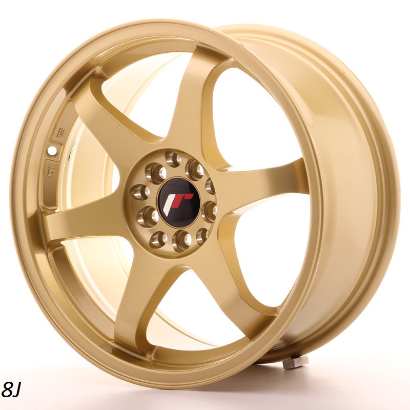 JR Wheels JR3 17" 8J Gold