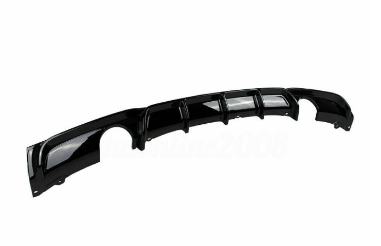 Rear Diffuser In Gloss Black Twin Exit For Bmw F30 F31 Bmw Fits M Sport Autostyling Com