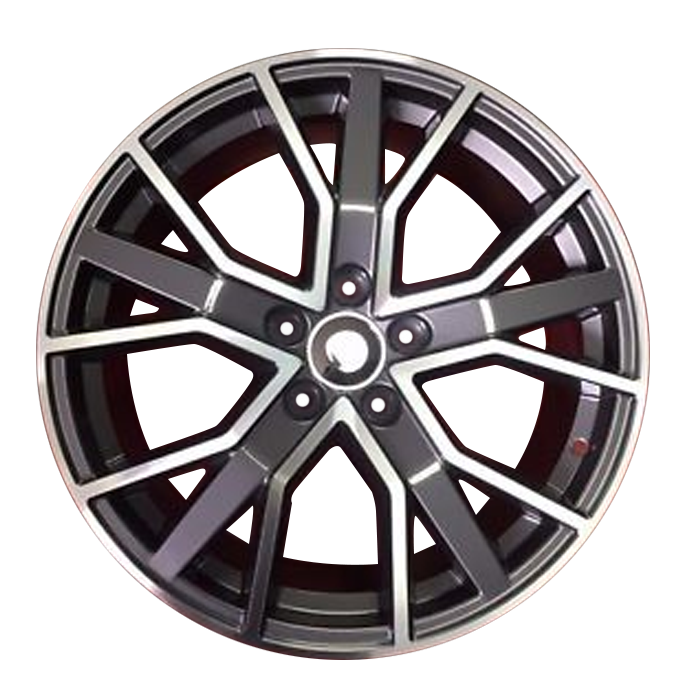 18" Audi RS6D Style Wheels in Gunmetal Machined