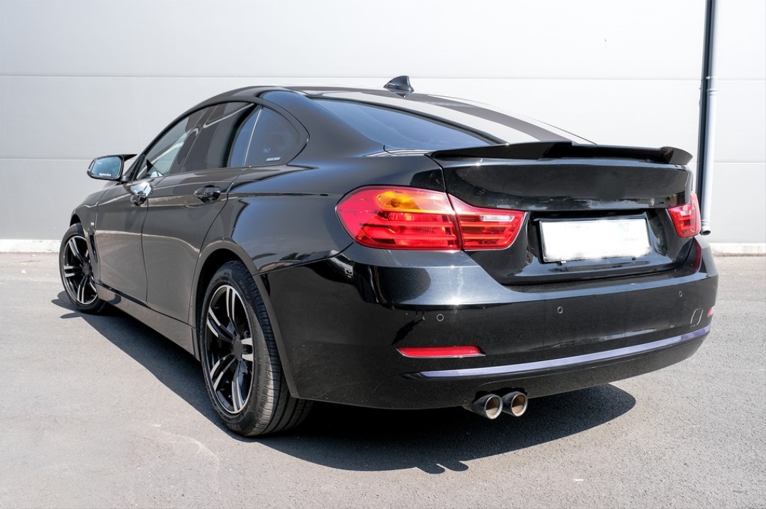 Heckspoiler Lippe Spoiler Highkick schwarz glänzend passend fü BMW 4er G22  Coupe kaufen bei