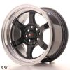JR Wheels JR12 15" 8.5J Gloss Black