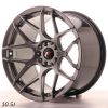 JR Wheels JR18 18" 10.5J Hyper Black