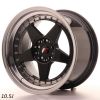 JR Wheels JR6 18" 10.5J Gloss Black
