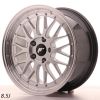 JR Wheels JR23 18" 8.5J Hyper Silver
