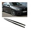 Sideskirt Extensions in Gloss Black for F10/F11 BMW - FIts M-Sport/M5