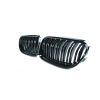 Kidney Grill Set in Gloss Black with Double Spokes for E92/E93 LCI BMW - Fits all Pre-LCI Models