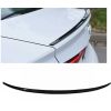 Rear Spoiler Style 1 in Gloss Black for Audi A3 8V 2013-2019) - Fits Saloon Model