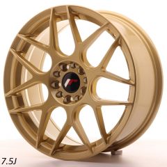JR Wheels JR18 18" 7.5J Gold