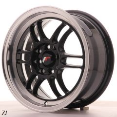 JR Wheels JR7 15" 7J Gloss Black
