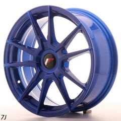 JR Wheels JR21 17" 7J Blue