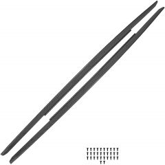 Sideskirt Extensions in Carbon Style for F10/F11 BMW - FIts M-Sport/M5