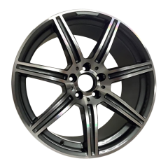 19" Mercedes SLS AMG Style Wheels in Gunmetal Machined Face (Wider Rears)