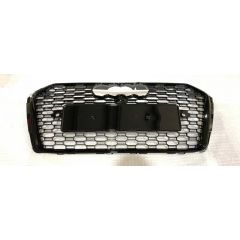 Gloss Black Honeycomb Grill for Audi A4 B9 (2016-2019) Pre-Facelift