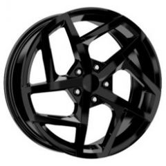 18" VW Dallas Style Wheel in Full Gloss Black