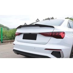 Rear Spoiler M4 Style in Gloss Black for Audi A3 Saloon (2021- Current)