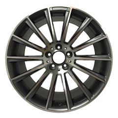 18" Mercedes Turbine AMG Style Wheels in Gunmetal Machined Face (Wider Rears)