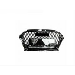 Gloss Black Honeycomb Grill for Audi A3 8V (2012-2016) Pre-Facelift