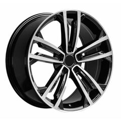18" VW Seville Style in Black with Machined Face