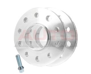 1 Pair 20mm Wheel Spacers with Bolts for Audi A6 with Aftermarket Wheels Part No 2PHS21+10BM1445116 