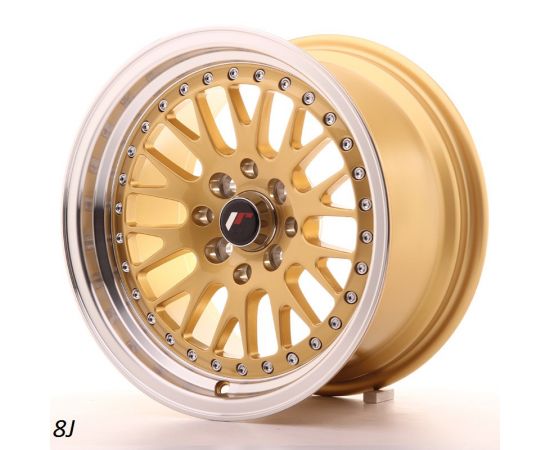JR Wheels JR10 15" 8J Gold