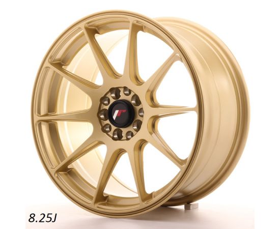 JR Wheels JR11 17" 8.25J Gold