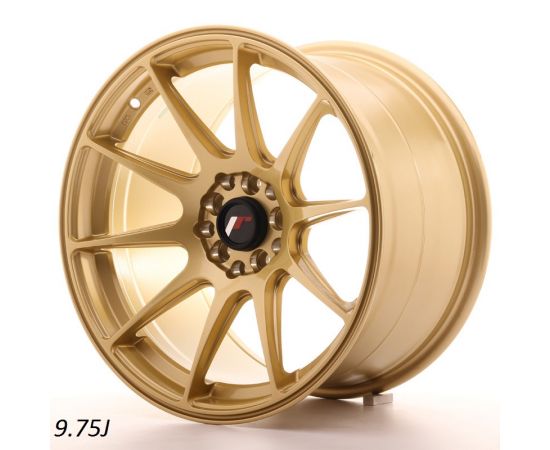 JR Wheels JR11 17" 9.75J Gold