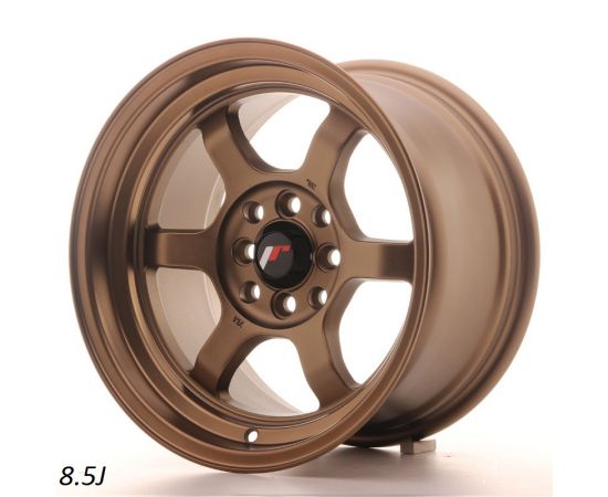 JR Wheels JR12 15" 8.5J Bronze