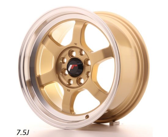 JR Wheels JR12 15" 7.5J Gold