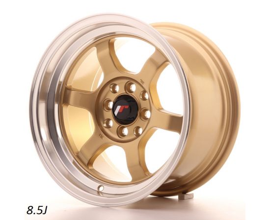 JR Wheels JR12 15" 8.5J Gold
