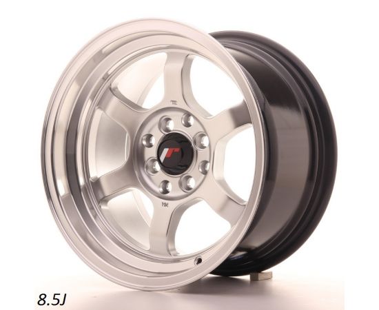 JR Wheels JR12 15" 8.5J Silver