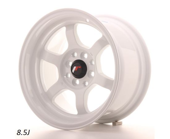 JR Wheels JR12 15" 8.5J White