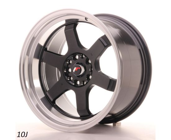 JR Wheels JR12 18" 10J Gloss Black
