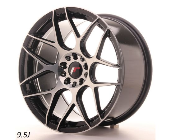 JR Wheels JR18 19" 9.5J Gloss Black