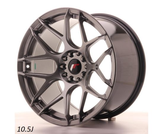 JR Wheels JR18 18" 10.5J Hyper Black