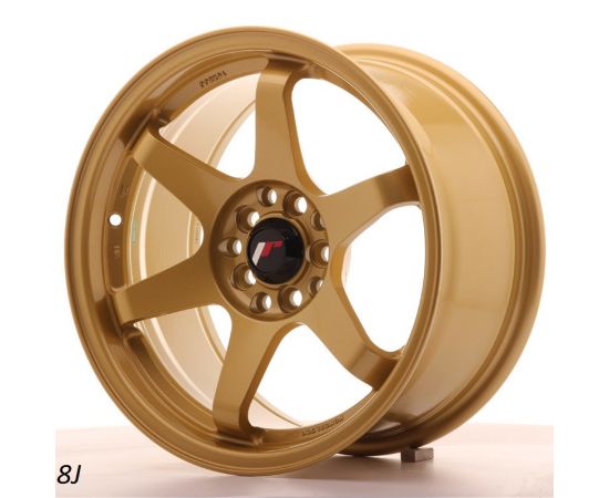 JR Wheels JR3 15" 7J Gold