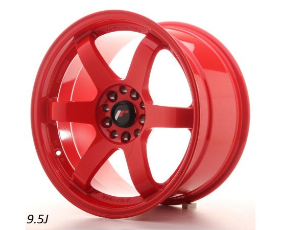 JR Wheels JR3 18" 9.5J Red