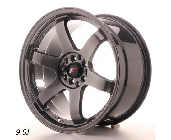 JR Wheels JR3 18" 9.5J Hyper Black
