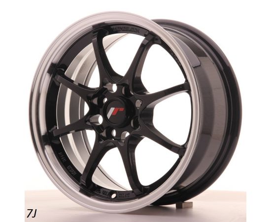 JR Wheels JR5 15" 7J Gloss Black
