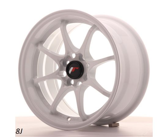 JR Wheels JR5 15" 8J White