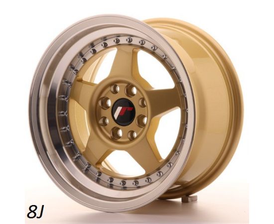 JR Wheels JR6 15" 8J Gold