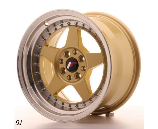 JR Wheels JR6 16" 9J Gold
