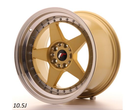 JR Wheels JR6 18" 10.5J Gold