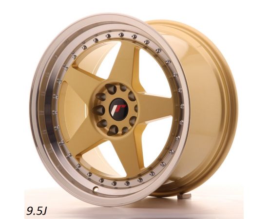 JR Wheels JR6 18" 9.5J Gold