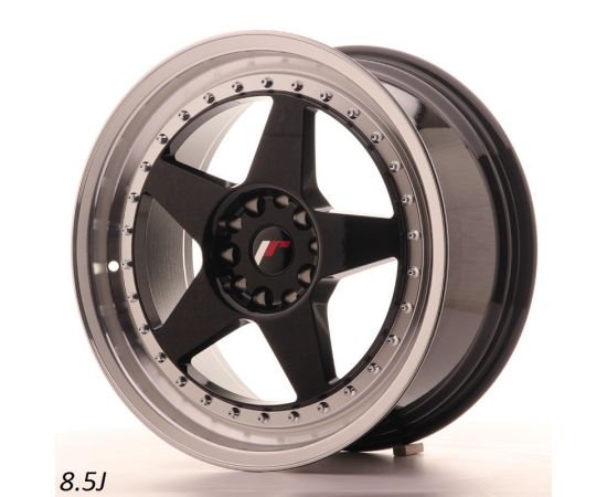 JR Wheels JR6 18" 8.5J Gloss Black