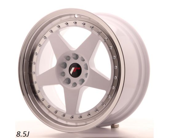 JR Wheels JR6 18" 8.5J White