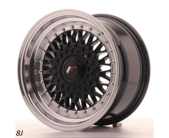 JR Wheels JR9 15" 8J Gloss Black