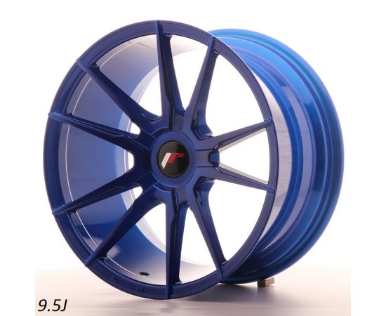 JR Wheels JR21 19" 9.5J Blue