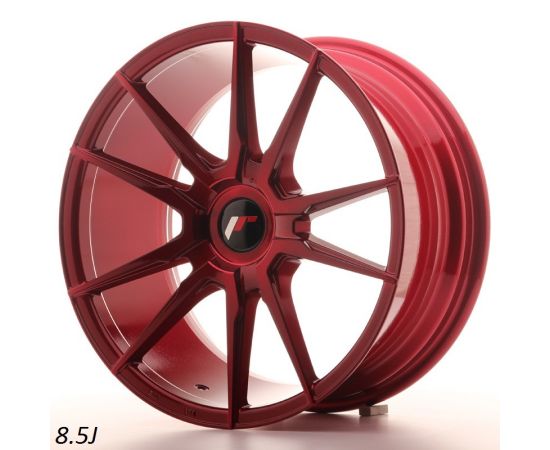 JR Wheels JR21 18" 8.5J Red