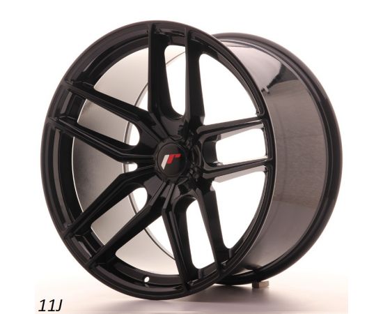 JR Wheels JR25 20" 11J Gloss Black