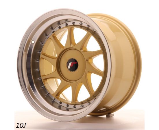 JR Wheels JR26 17" 10J Gold
